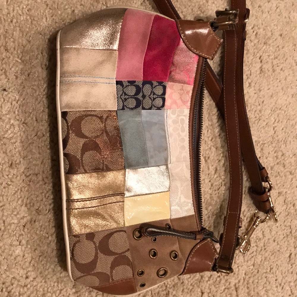 Coach patchwork bag